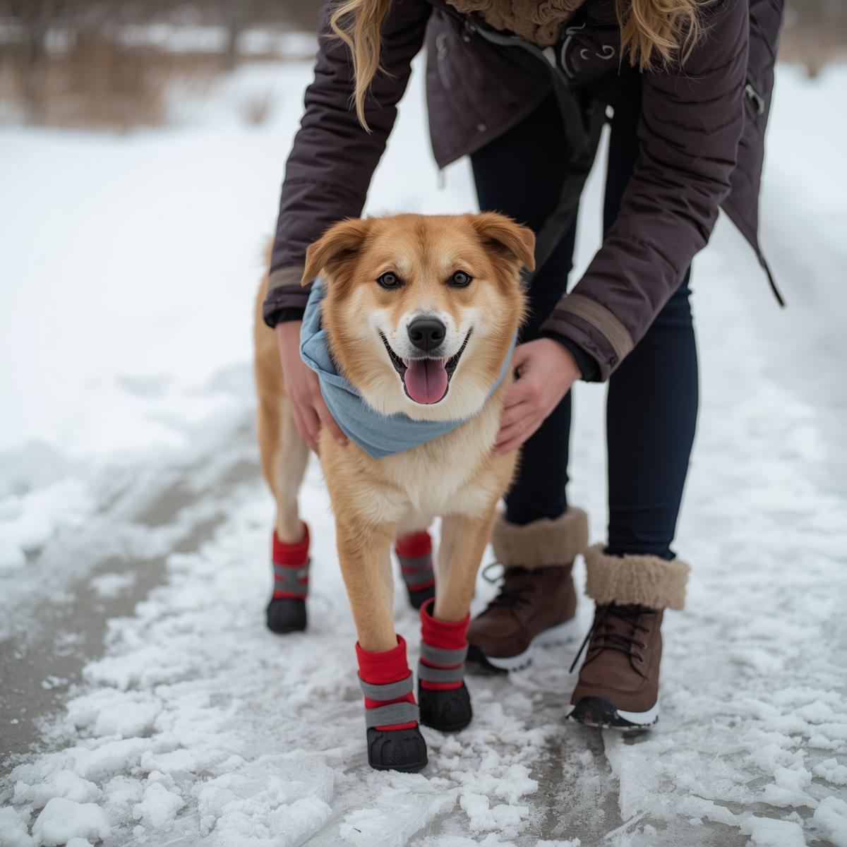 Tip 3: Use Pet Booties or Paw Wax